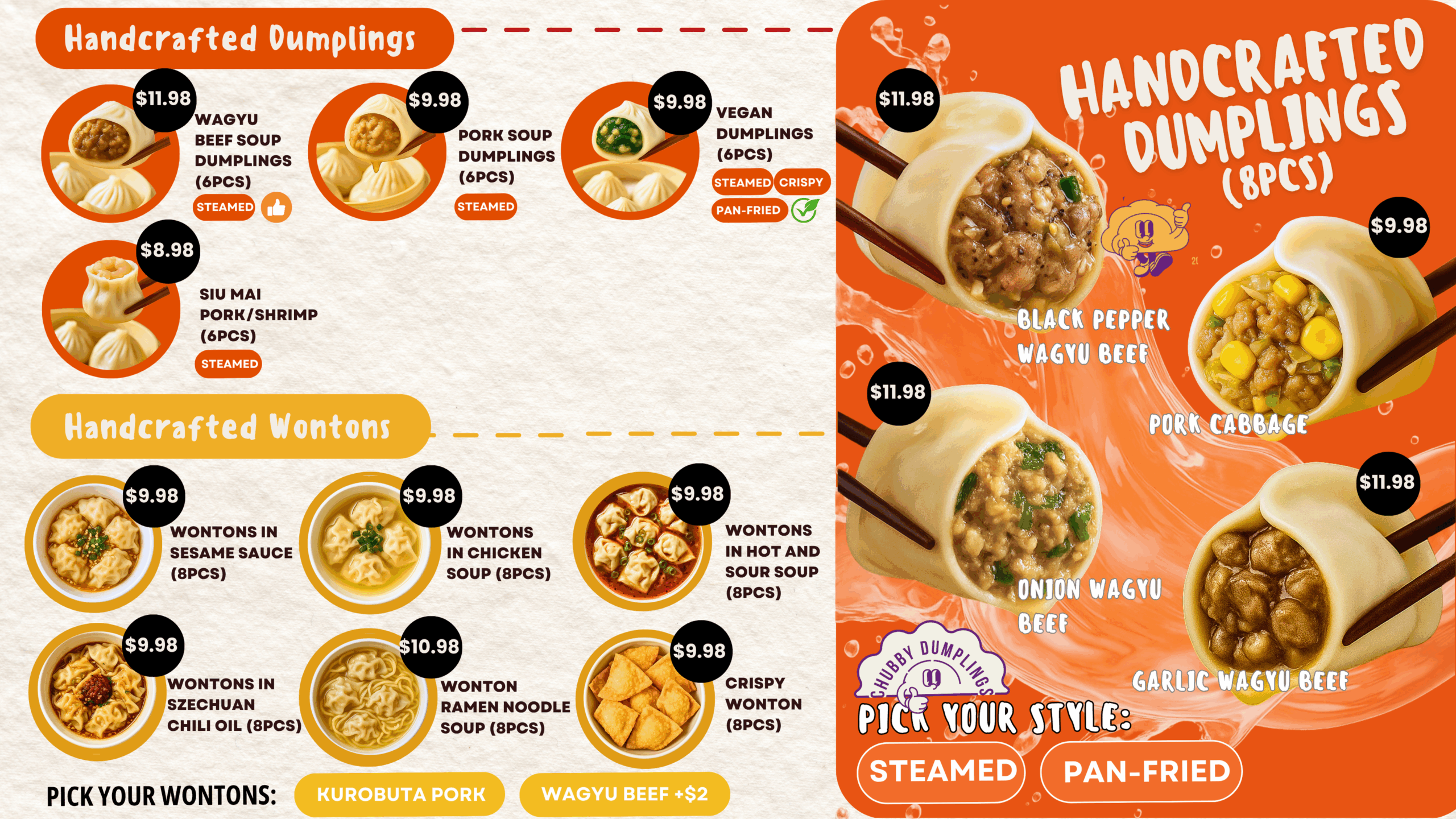 2 Chubby Dumplings | Anaheim